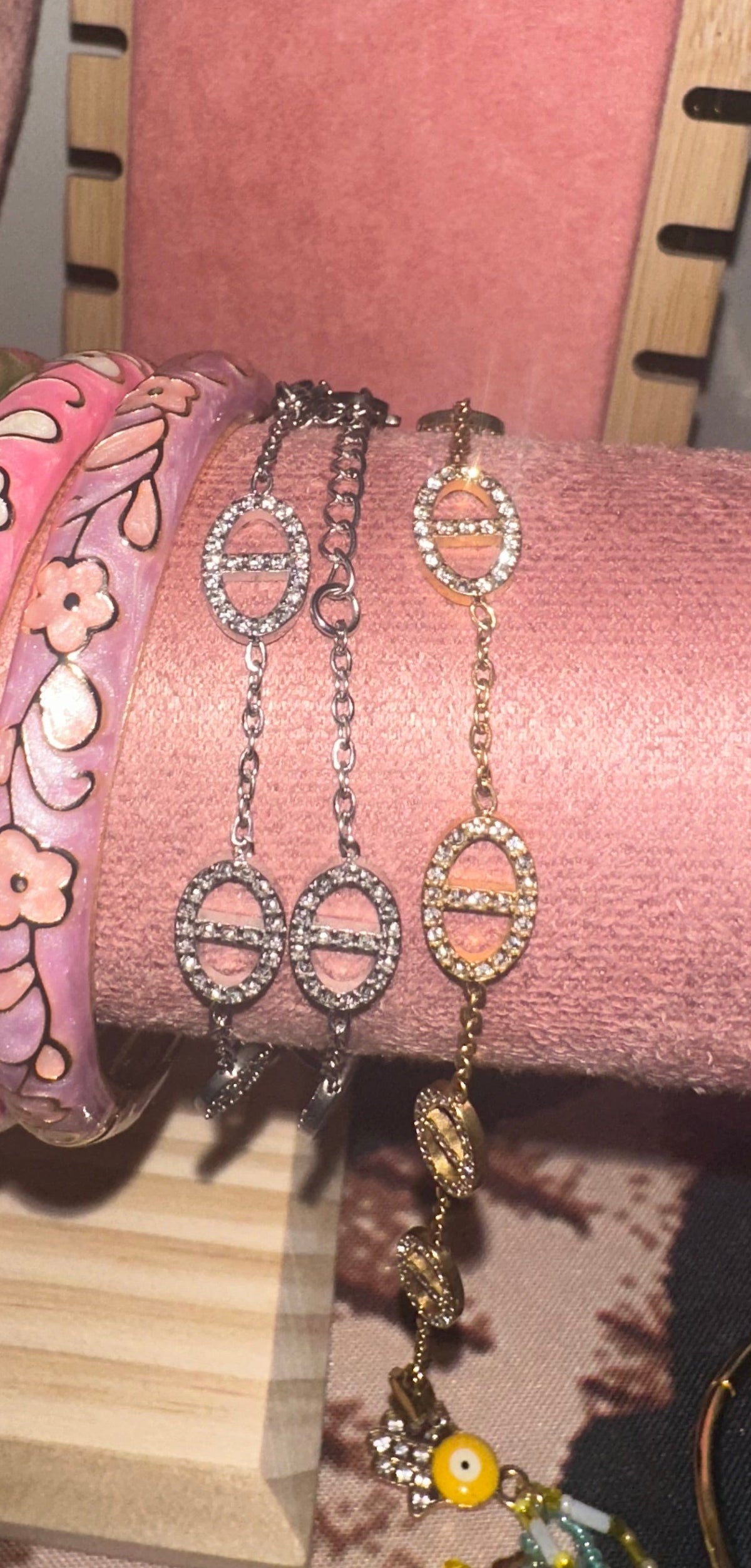 Bracelet Giulia strasse acier inoxydable ✨