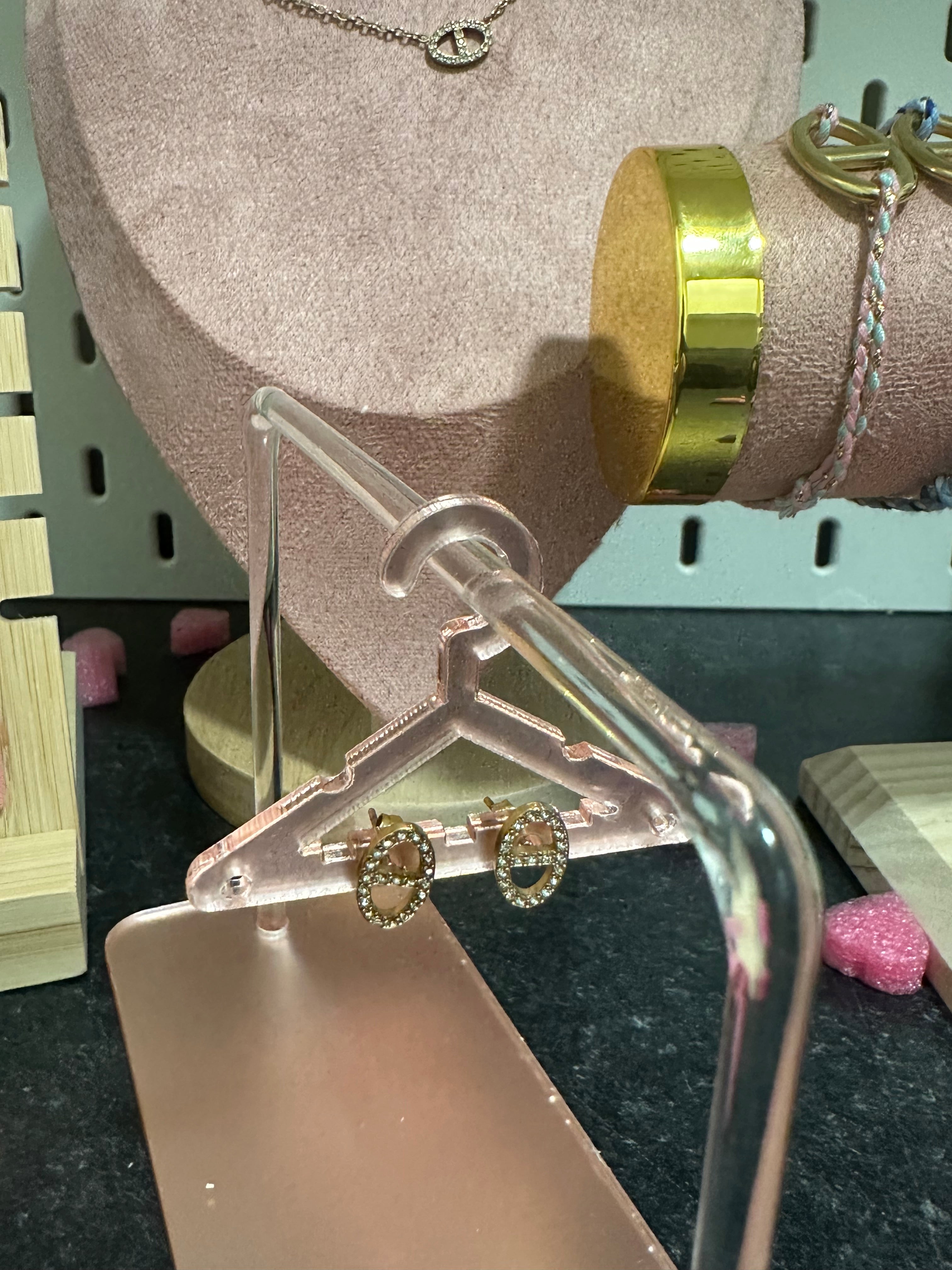 Boucle d’oreille Giulia acier inoxydable