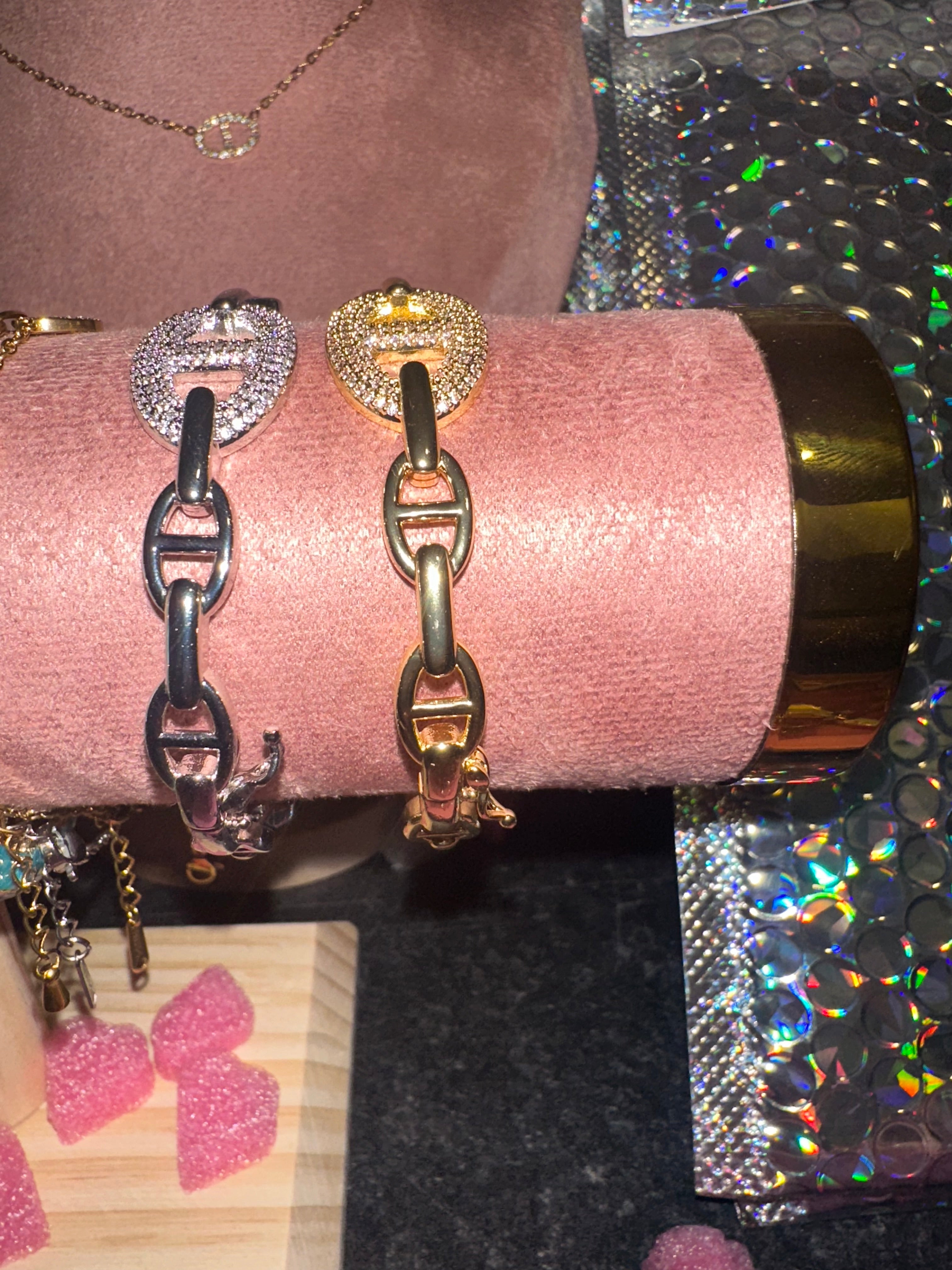 Bracelet Daphné acier inoxydable