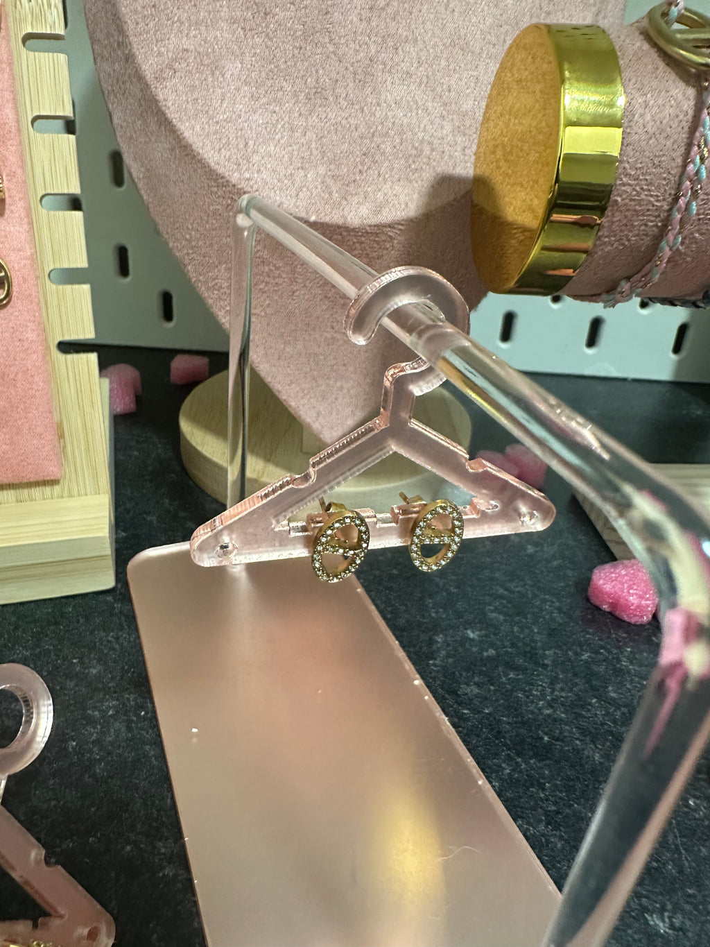 Boucle d’oreille Giulia acier inoxydable