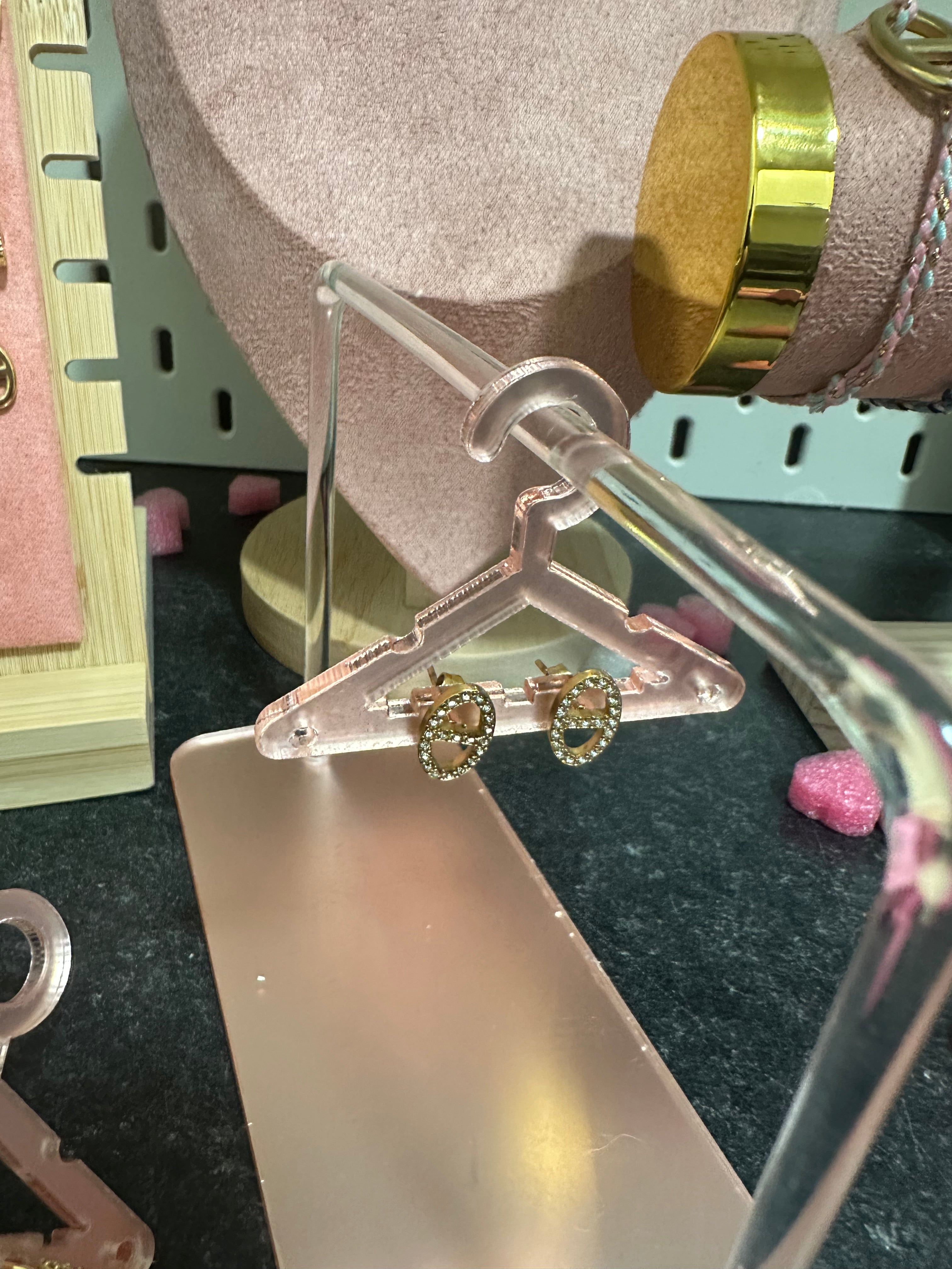 Boucle d’oreille Giulia acier inoxydable