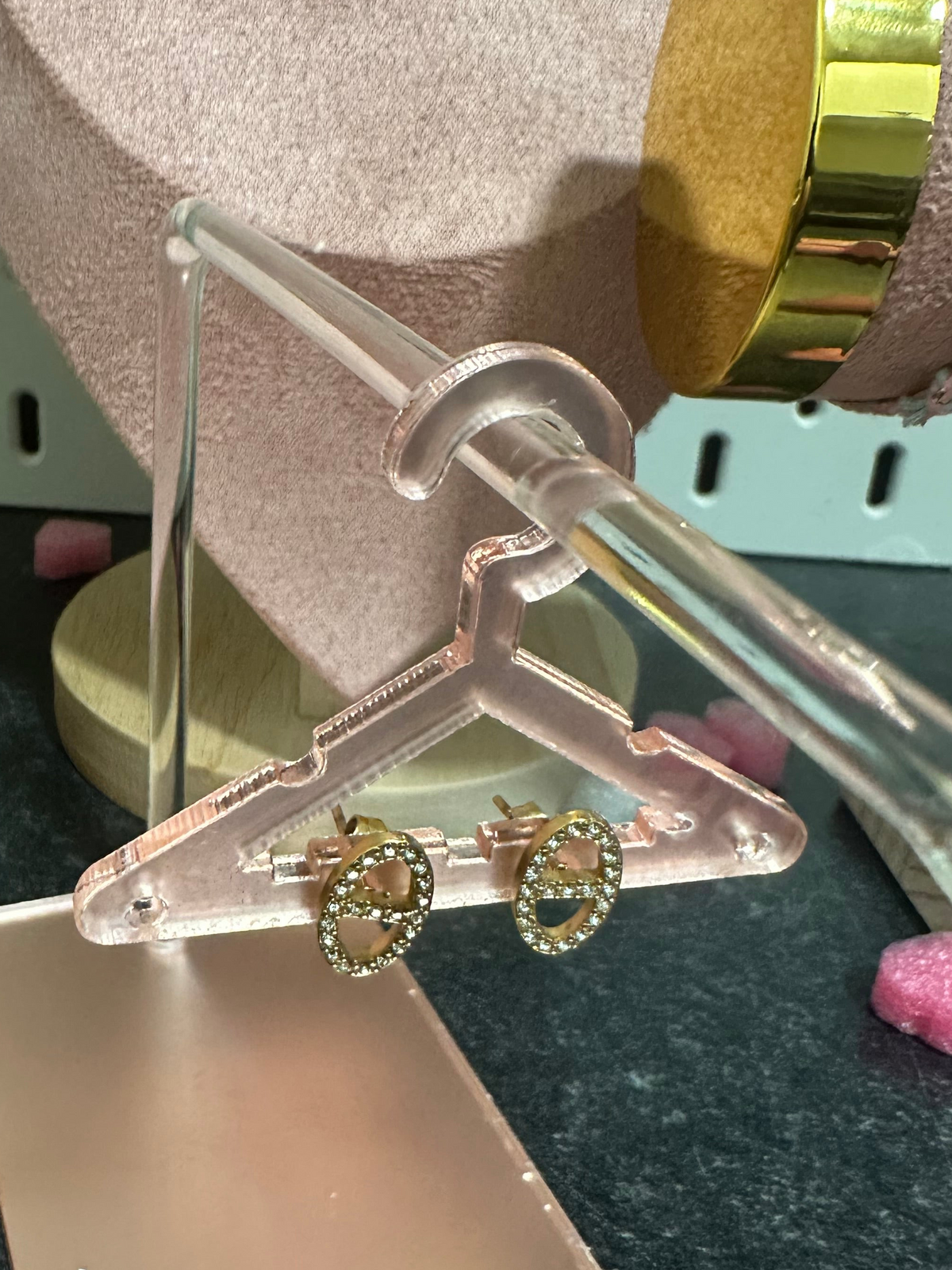 Boucle d’oreille ornella acier inoxydable