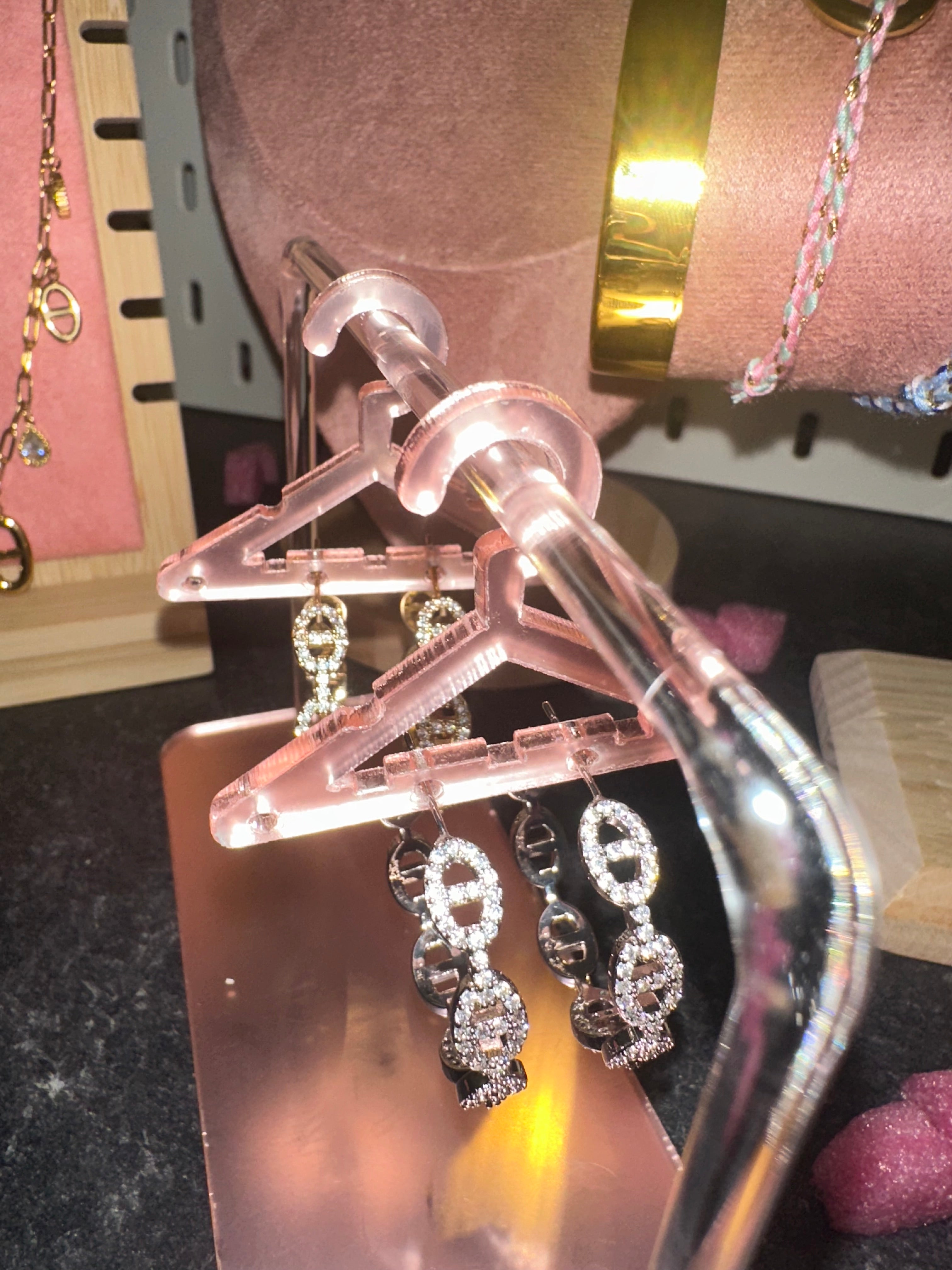 Boucle d’oreille Ornella acier inoxydable
