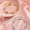 Bracelet Giulia strasse acier inoxydable ✨